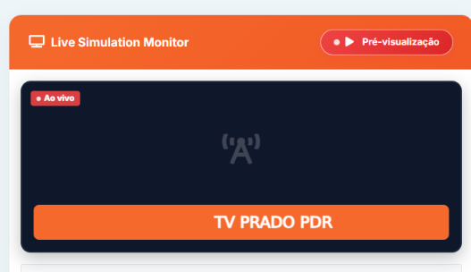 Avisos em movimento no player